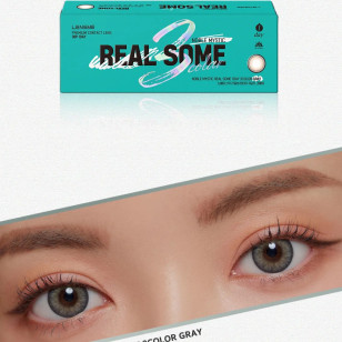 LensMe Noble Mystic 1Day – Real Some 3 Color Gray 日拋 30片裝(000/100-700度門市現貨)